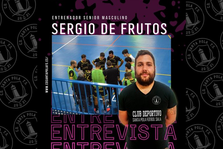 Sergio De Frutos: «Me definiría como un entrenador ofensivo, voy a por los partidos desde el minuto uno independientemente de qué equipo esté enfrente»