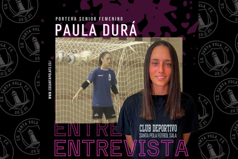 Paula Durá: «Con muchos entrenamientos y compromiso no tengo dudas de que el equipo va saber salir hacia adelante ante cualquier rival»